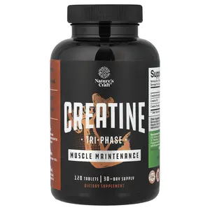 Nature's Craft Creatine, Tri-Phase, 120 Tablets