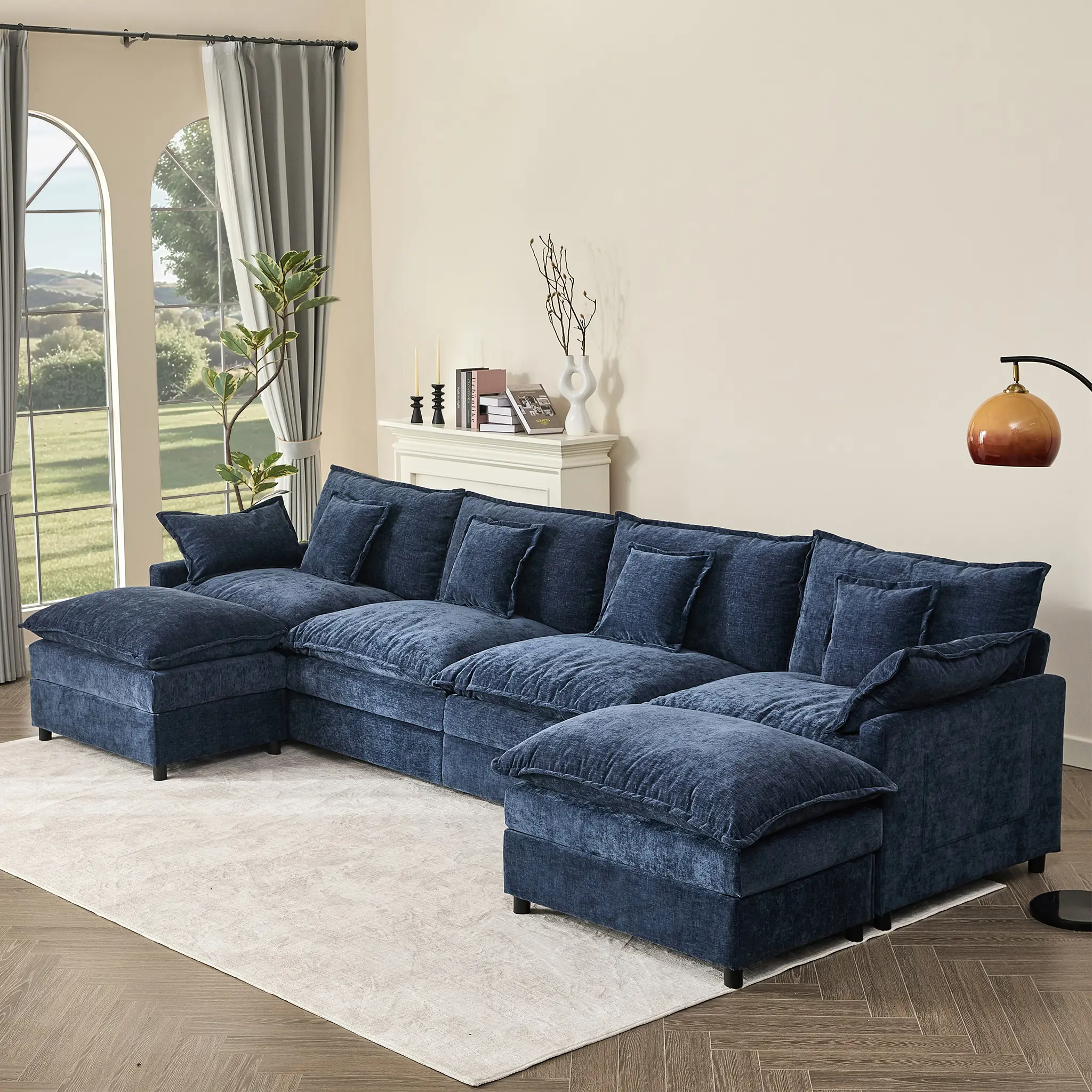 Chenille Navy 3 pkgs – may arrive separately