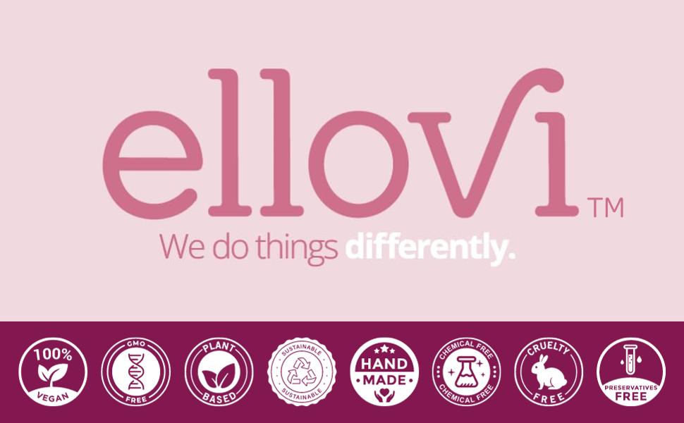 Ellovi Rose Body Butter 100% Natural Vegan Moisturizing Cream with Essential Oils for Aromatherapy & Healing Properties 3.4 fl oz Ellovi Rose Body Butter 100% Natural Vegan Moisturizing Cream with Essential Oils for Aromatherapy & Healing Properties 3.4 fl oz