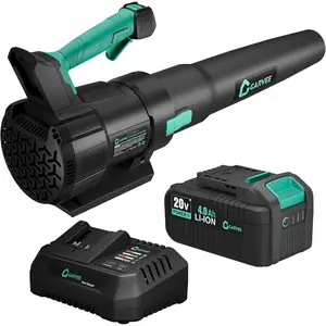 Cordless Leaf Blower - 650 CFM / 200 MPH2 Speed 21-Volt Lithium-ion 4.0Ah Battery and Charger Included