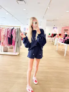 Navy & White Star Sweatshirt