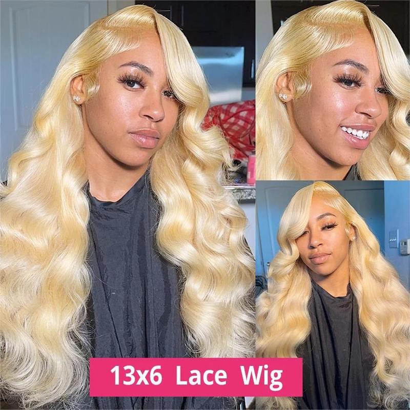 [Super Deal] Hot Star 613 Blonde Body Wave 13x6 HD Transparent Lace Frontal Human Hair Wigs 180% Density Brazilian Hiar Straight 13x4 Lace Front Human Hair Wigs