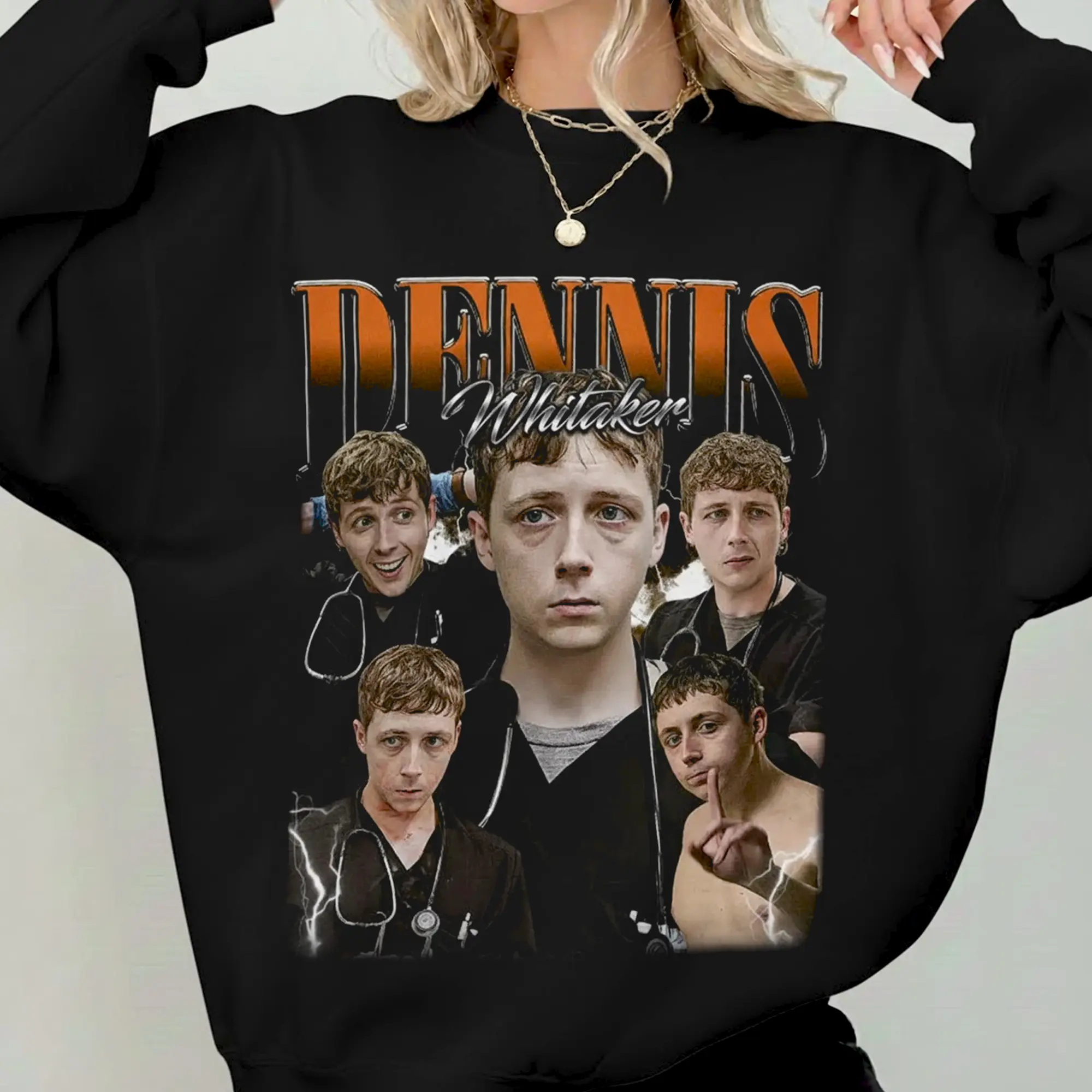 Dr. Dennis Whitaker Unisex Unisex T-shirt, The Pitt Movie, 90s
