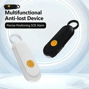 High Decibel Pull-Pin Personal Alarm Keychain for Women – SOS Emergency Siren with LED Flashlight, MFi Compatible Smart Anti-Loss Reminder, Portable Safety Device