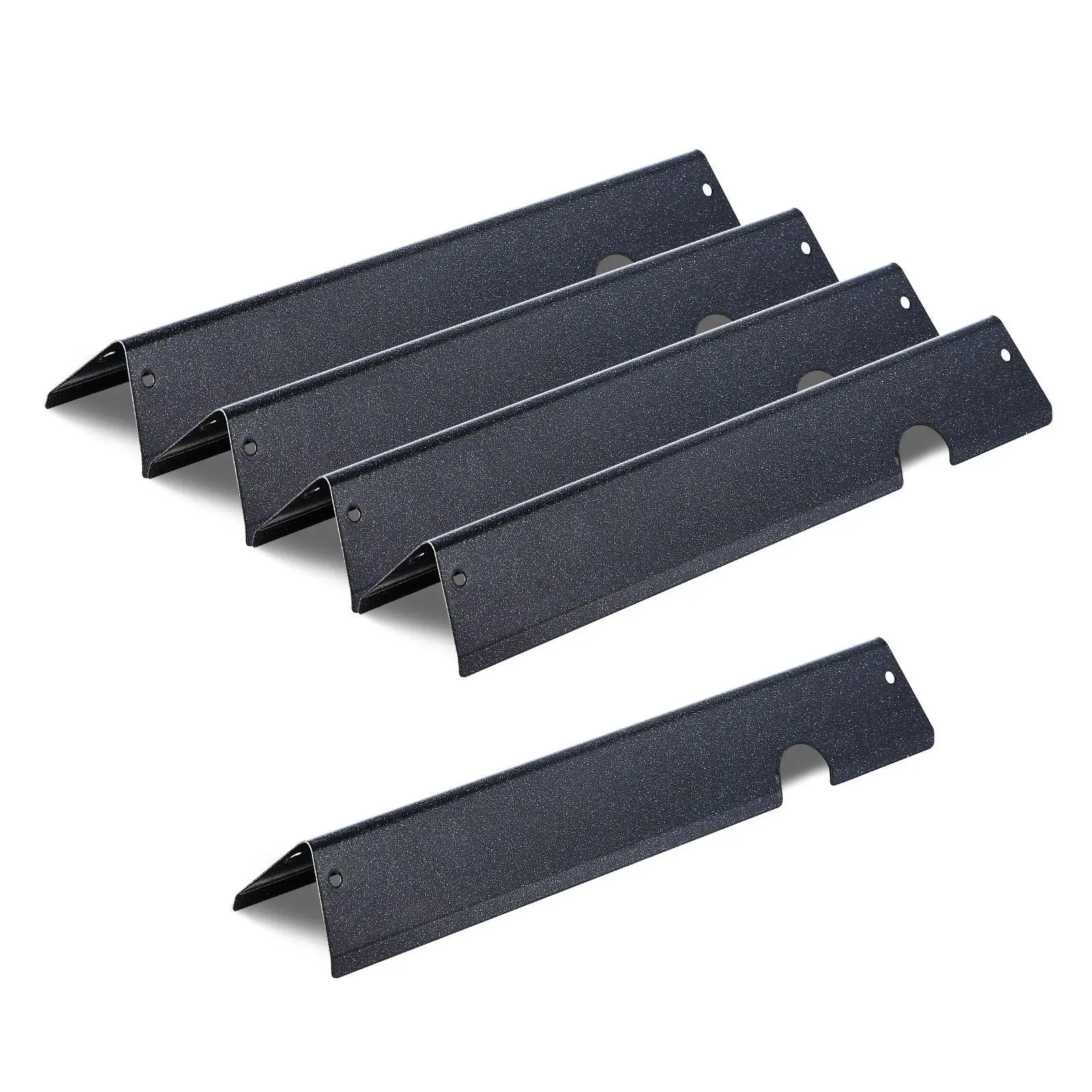VEVOR Flavorizer Bars,  17 inch Grill Replacement Part, for Weber Genesis ll 310 315 335 340, E/S 325s, ES/SX 325s, E/S 335, EX/SX/EPX-335 Grills, Porcelain-enameled Steel Thicker Heat Plate, 5 Pack#BackToSchool