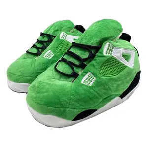 Retro 'Green 4s' Sneaker Slippers