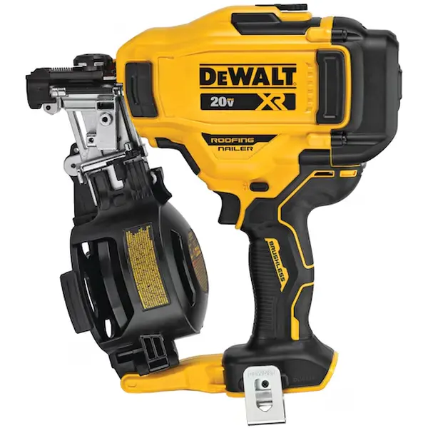 DeWalt 20V MAX* 15° Cordless Coil Roofing Nailer (Tool Only)
