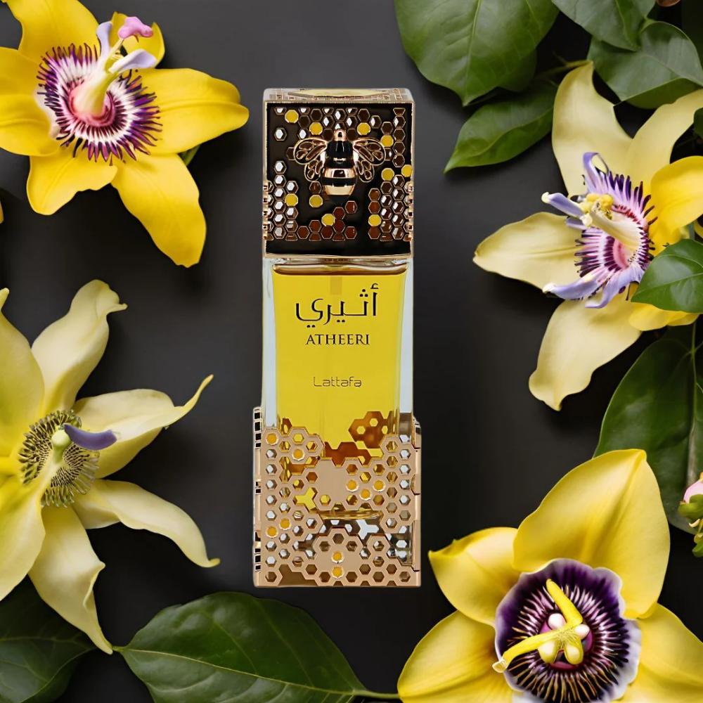 Lattafa Atheeri Eau De Parfum Spray Unisex 3.4oz | An Exotic Whisper of Floral Elegance