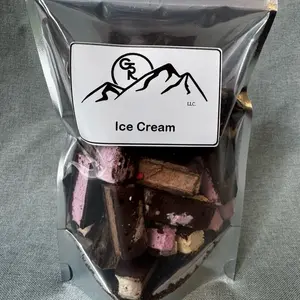 Freeze Dried Ice Cream Sandwich - Neapolitan Premium Quality Dessert Sweet Snack