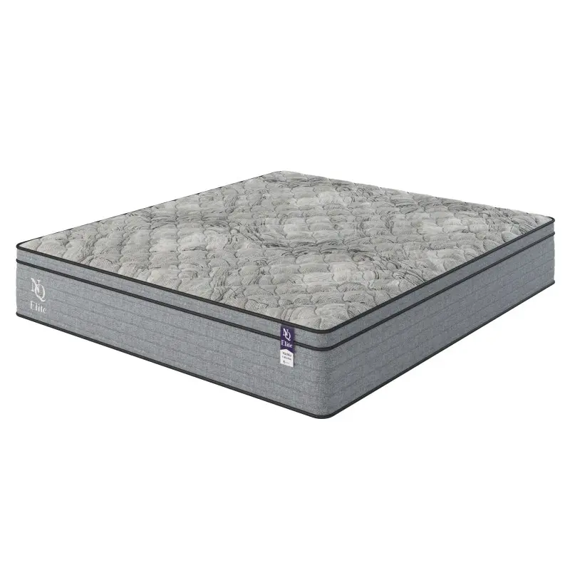 NapQueen Elite Series Machka 12-Inch Queen Size Cooling Gel Memory Foam Hybrid Mattress - CertiPUR-US Certified, Made in USA, Ergonomic Neck Support, Rectangular, Water Resistant, No Fire Safety Label, Back Pain Sleep Solutions, Queen Size Mattress, Adult