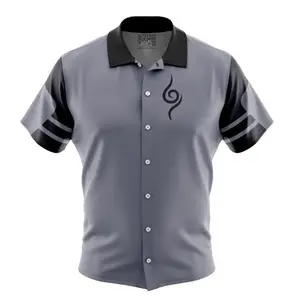 Kakashi Anbu Shippuden Button Up Anime Hawaiian Shirt | Cool Summer Anime Vibes for Men & Fans