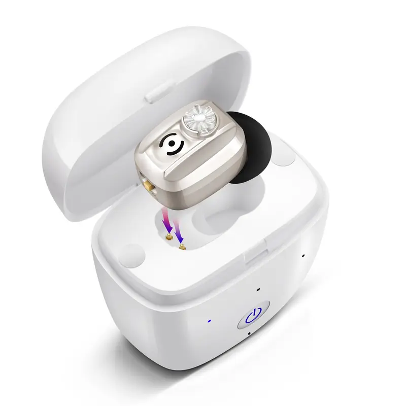 Hearing aid  Britzgo Noise Reduction, Mobile Charging Case, Simple and easy to use for the elderly, lightweight and portable