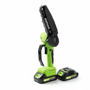 6 Inch Mini Chainsaw – Cordless Electric Saw with Batteries, Lightweight for Beginners，Easy Tree Trimming Tool,  gardening work Multi-Functional Tools