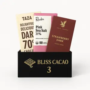 Bliss Discovery Box – 3 Craft Chocolate Bars