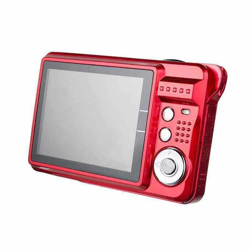 48MP CCD Sensor Vintage Retro Compact Portable Card-Style Digital Camera - Slim, Lightweight Card-Style Body, HD Quality, Memory Function, Selfie Mode, Photo & Video Recording for Students, Compact Portable Camera, Casual