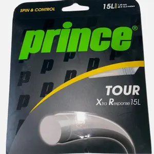 Prince Tour Xtra Response 15L | 1.35mm | 40ft / 12.2m | Silver Tennis String