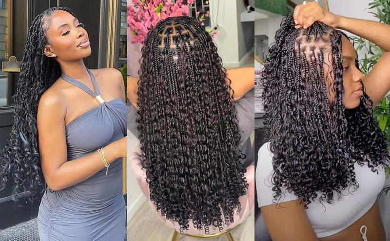 Lemoda Boho Human Braiding Hair Burmese Curly Bulk Human Hair Extensions For Bohemian Knotless Braids No Weft 12inch-32Inch 3Bundles/Lot 100g/1Bundle 1B Natural Black Salon-Quality Lemoda Boho Human Braiding Hair Burmese Curly Bulk Human Hair Extensions For Bohemian Knotless Braids No Weft 12inch-32Inch 3Bundles/Lot 100g/1Bundle 1B Natural Black Salon-Quality