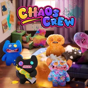 Funny ugly monster Chaos Beast series plush dolls - ugly-cute, funny and trendy figurines