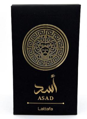 Lattafa Asad 3.4 oz Eau de Parfum (EDP) - Spicy Black Pepper and Sweet Pineapple Scent