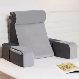 Reading Pillows for Sitting in Bed Adult,Back Pillow for Sitting Up,Support Bed Chair with Arms,Comfortable Backrest Pillow for Working/Gaming/Resting in Bed&Floor,21" Ergonomic Memory Foam Supportive Memory Foam  #TikTokShopSpringGlowUp