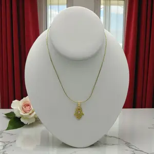 Mano de Fatima Necklace - Gold Plated 14k