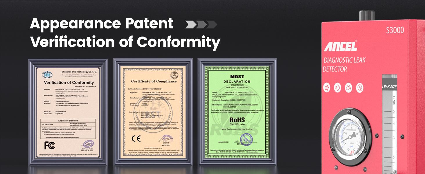 ANCEL S3000 Automotive Smoke Machine with Built-in Air Compressor Professional Leak Detector for EVAP Vacuum Fuel & More Car Vehicle Leak Testing ANCEL S3000 Automotive Smoke Machine with Built-in Air Compressor Professional Leak Detector for EVAP Vacuum Fuel & More Car Vehicle Leak Testing