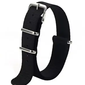 High Quality Black NATO Watch Strap