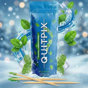 PurePix Quitpix Flavored Toothpick Pack Of 40 Toothpicks