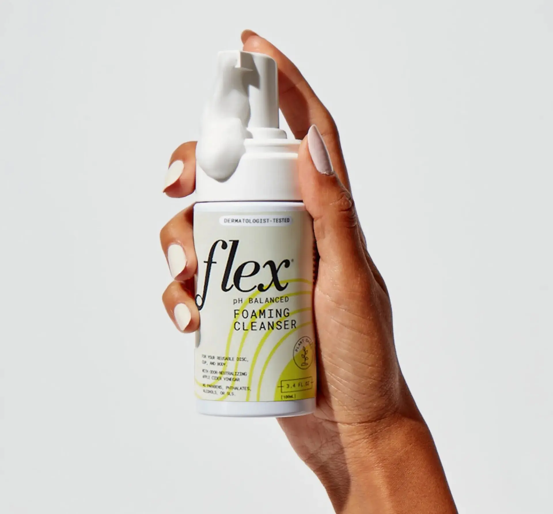 Foaming Cleanser for Washing and Cleansing Period Products Like Menstrual Discs and Menstrual Cups | pH-balanced | No synthetic fragrances
