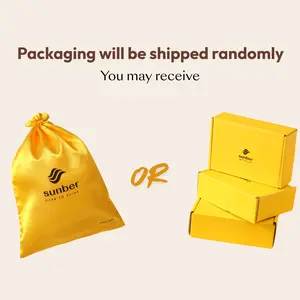 Sunber Hair Packaging Bag Silk Bag Simple design ensures secure storage solution  - 1pc Pack Gift