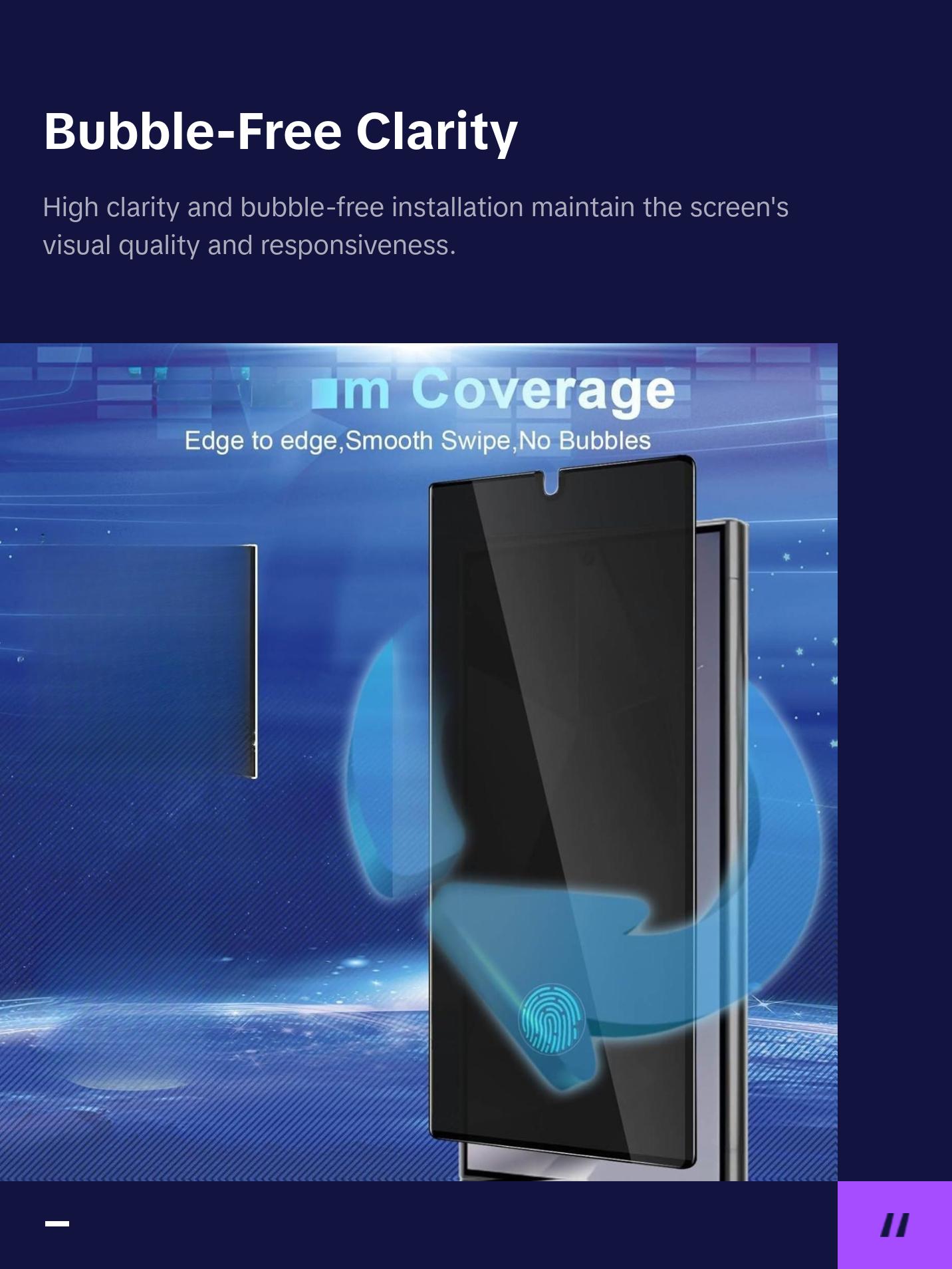 3+2 Pack Privacy Screen Protector Compatible with Galaxy S24 Ultra 5G - 3 Tempered Glass Film + 2 Camera Lens Protectors , High Clarity Bubble Free, Anti-Spy Protection Cloth Crystal 3+2 Pack Privacy Screen Protector Compatible with Galaxy S24 Ultra 5G - 3 Tempered Glass Film + 2 Camera Lens Protectors , High Clarity Bubble Free, Anti-Spy Protection Cloth Crystal