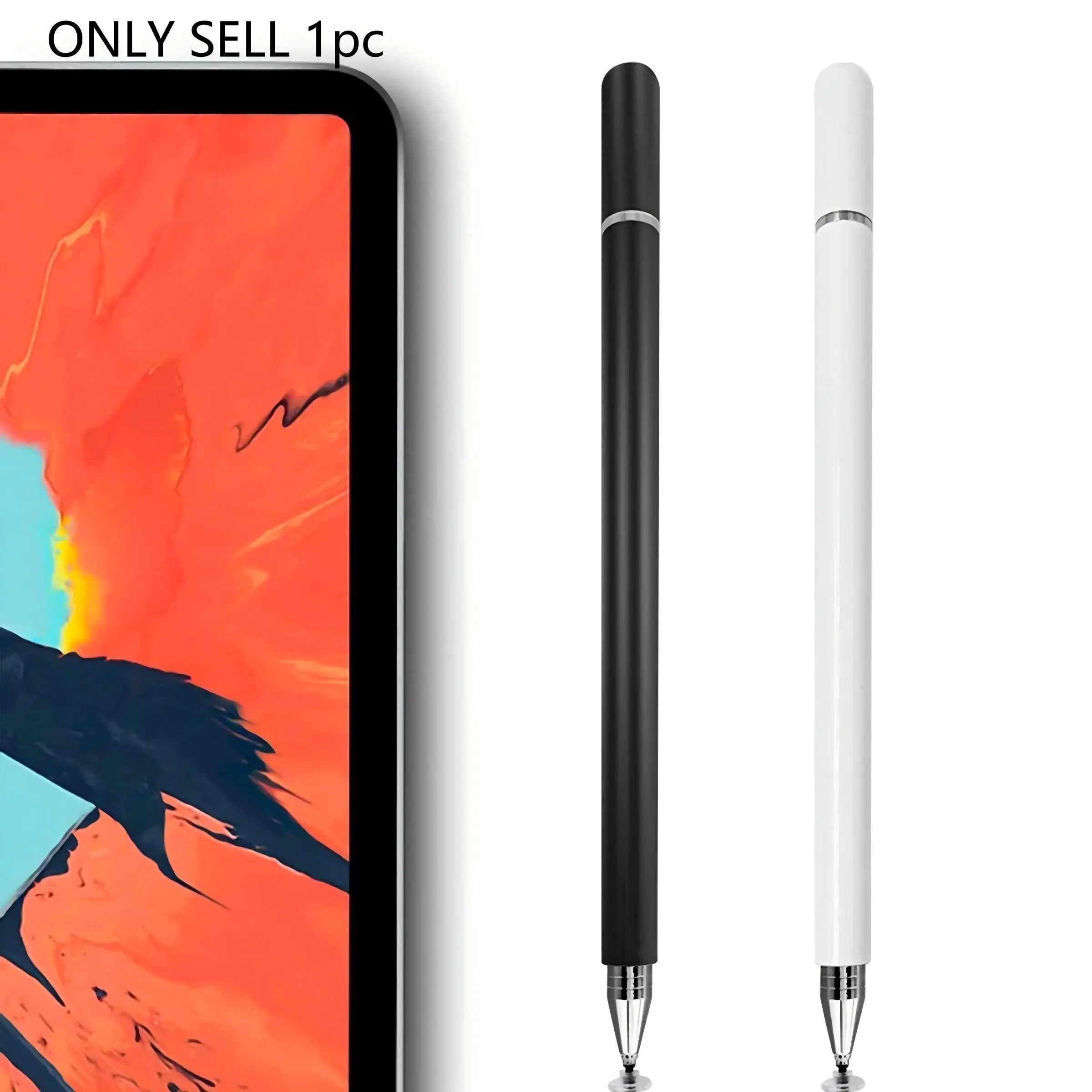 Universal Capacitive Stylus Pen, 1 Count Touch Screen Pen, Touch Drawing Pen with Replacement Tip, Tablet Styluses, Tablet & Computer Accessories Compatible with Pad & Phone, Stylus Pen for Touchscreen, Stylus Pens for Touch Screens