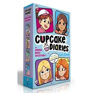 Cupcake Diaries the Graphic Novel Collection 2 (Boxed Set): Katie, Batter Up! Graphic Novel/Mia's Baker's Dozen Graphic Novel/Emma All Stirred Up! Gra -- Coco Simon, Paperback