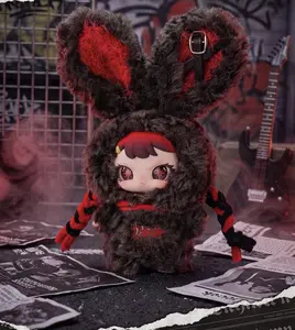 Rebaby-Defecting Sweetheart---Escape plan--boite mystere peluche，Bunny Plush Dolls，Soft Furry Collectibles，Backpack or clothing decoration，Stuffed Animal