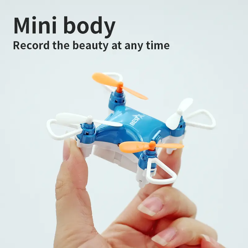 New Upgraded Mini Remote Control Drone - Unisex Children's Toy Quadcopter with 360° Dazzling Flip, Fixed Height, Camera & Controller, Electronic Flying Toy, Children's Gift, Yes, Cameras Controller