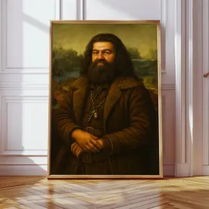 Renaissance Style Wizard Poster – Fantasy Wall Art for Magical Home Decor