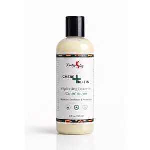 Chebe & Biotin Leave-In Conditioner for 4C & Curly Hair | Hydrating Moisture & Curl Definition Cream