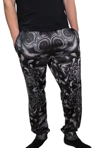 Twisted Joggers Artwork By Jan Kruse Produced By Entheos Vibrations 2 Zippered back Pockets and Secret Waist Band Pocket
