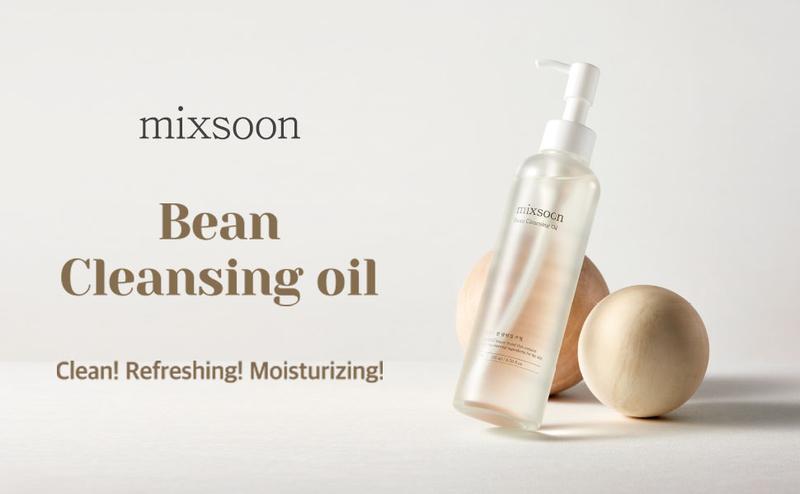 [mixsoon Official Shop] Bean Cleansing Oil Duo (6.59 fl.oz / 195ml x 2) - Daily Deep Makeup Removal for Korean Glass Skin