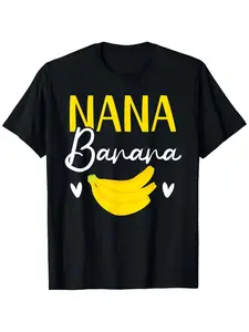 Nana Banana Grandma Grandmother Granny Grandparents Day T-Shirt