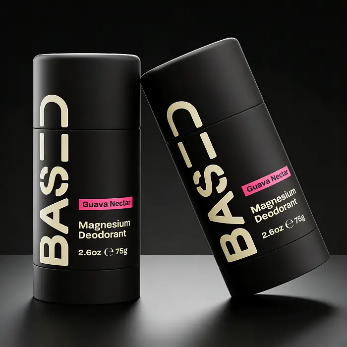 BASED High Performance Deodorant: Aluminum-Free, 24-Hour Odor Protection, Simple Effective Daily Essential