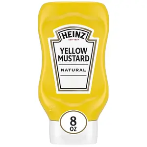 Heinz Yellow Mustard, 8 oz Bottle