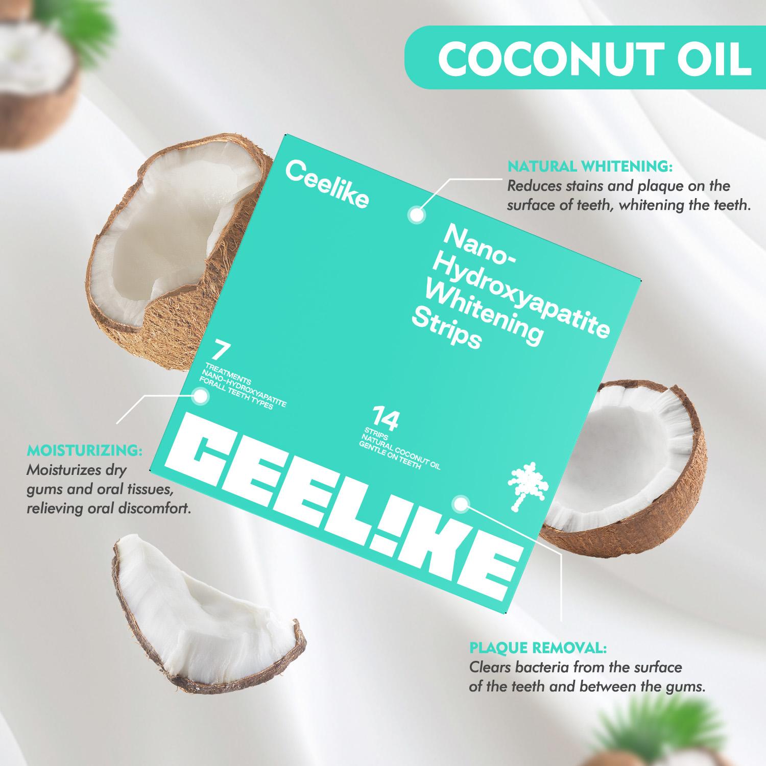 Ceelike 7-Day Teeth Strips | Enamel-Safe Formula for a Healthier & Refreshed Smile