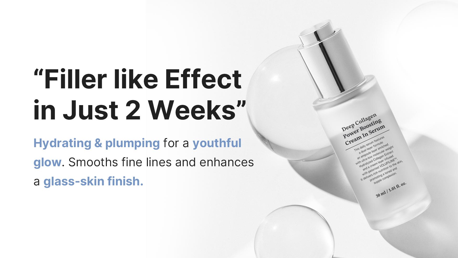 [Sungboon] Rejuvenation Filler Serum | with Deep Collagen, Peptide, 8 types Hyaluronic Acid for wrinkles & fine lines |  Firming, Moisturizing, Collagen Boosting, Anti aging Korean Home Aesthetic for all skin types