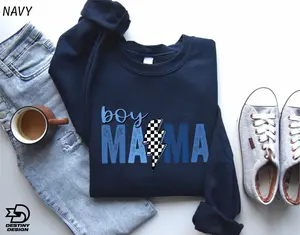 Boy Mama Sweatshirt, Gift for Mama of Boys, Mother's Day Sweater, New Mom Tee, Mom Lifi Sweatshir, Mama Lover T-Shirt, Motherhood Shirt
