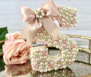 Crystal studded Initial