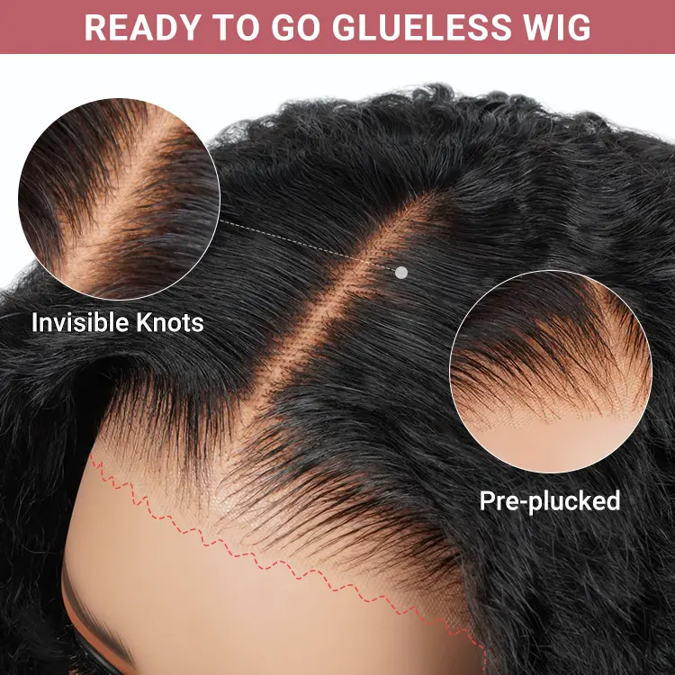 Product Introduction of [Spring Essential] Wiggins Hair Short Curly Wigs 7x4 Pre Cut Ready To Go Glueless Wigs Ready To Wear Human Hair Beginners Friendly 13x4 Lace Frontal Wigs #SpringStatements #WeeklyDeals 24