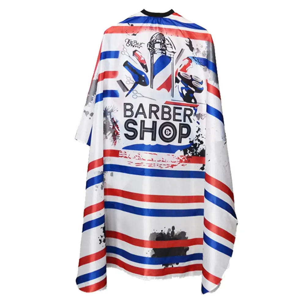 Blue Striped Barber Shop Apron, Vintage American Style Waterproof Professional Salon Tool, Men's Hair Styling Apron, Barber Equipment, Barber Accessories, Barber Supplies