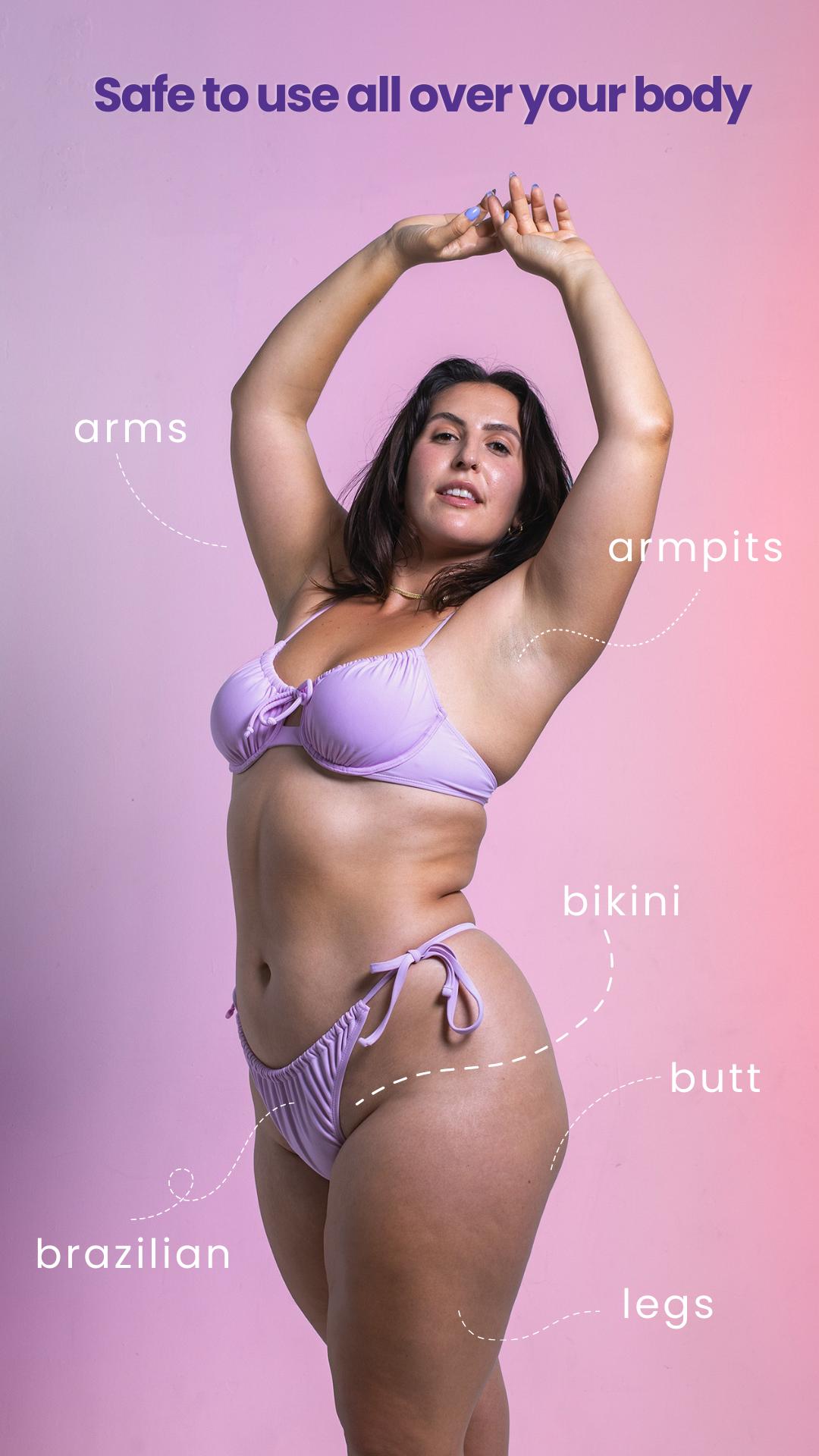 Complete Waxing Kit Set by Tress Wellness | Safe for Full Body Waxing | Armpit, Face, Legs, Brazilian and Bikini Waxing at home | At Home Waxing Kits for Women & Men | Sensitive Skin | Body Care | Waxing Hair Removal Hypoallergenic Wax Beads Hard Wax Kit