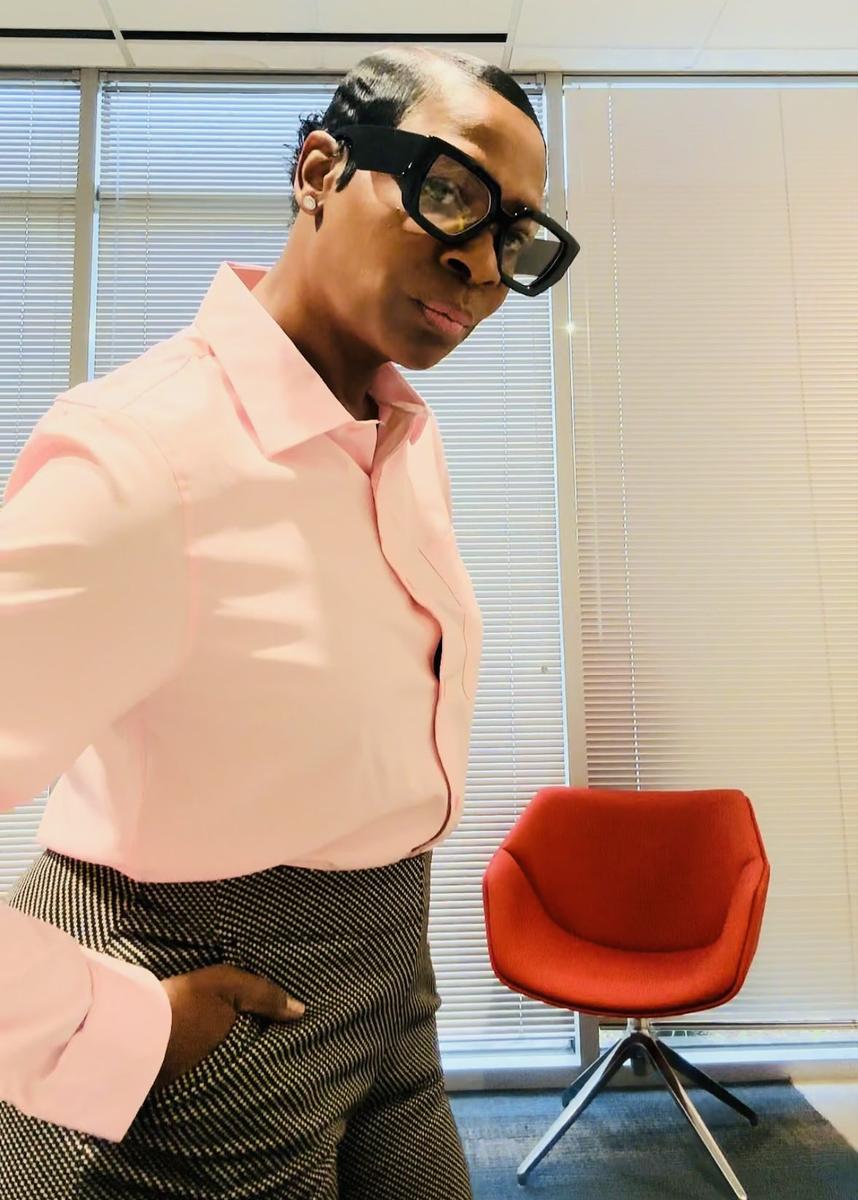 Item: White-Blue Sky-Pink, S